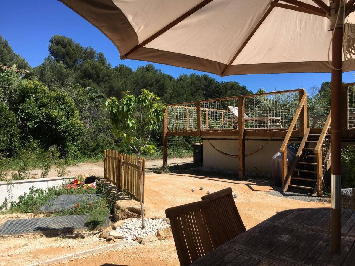 Rez-De-Villa Proche De La Mer - Villa Temana Saint-Cyr-sur-Mer Eksteriør billede